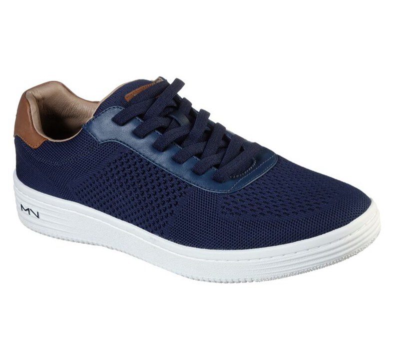 Skechers Palmilla - Abbott - Mens Sneakers Navy [AU-RY4833]